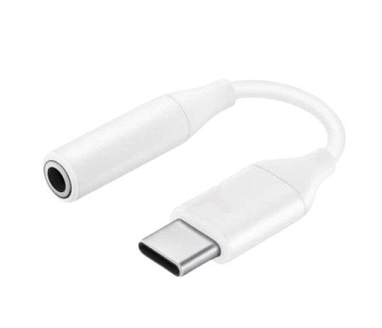 Перехідник для навушників VOLTRONIC Type-CM - Jack 3,5 мм F 5 см White (NX-PTc/3.5)