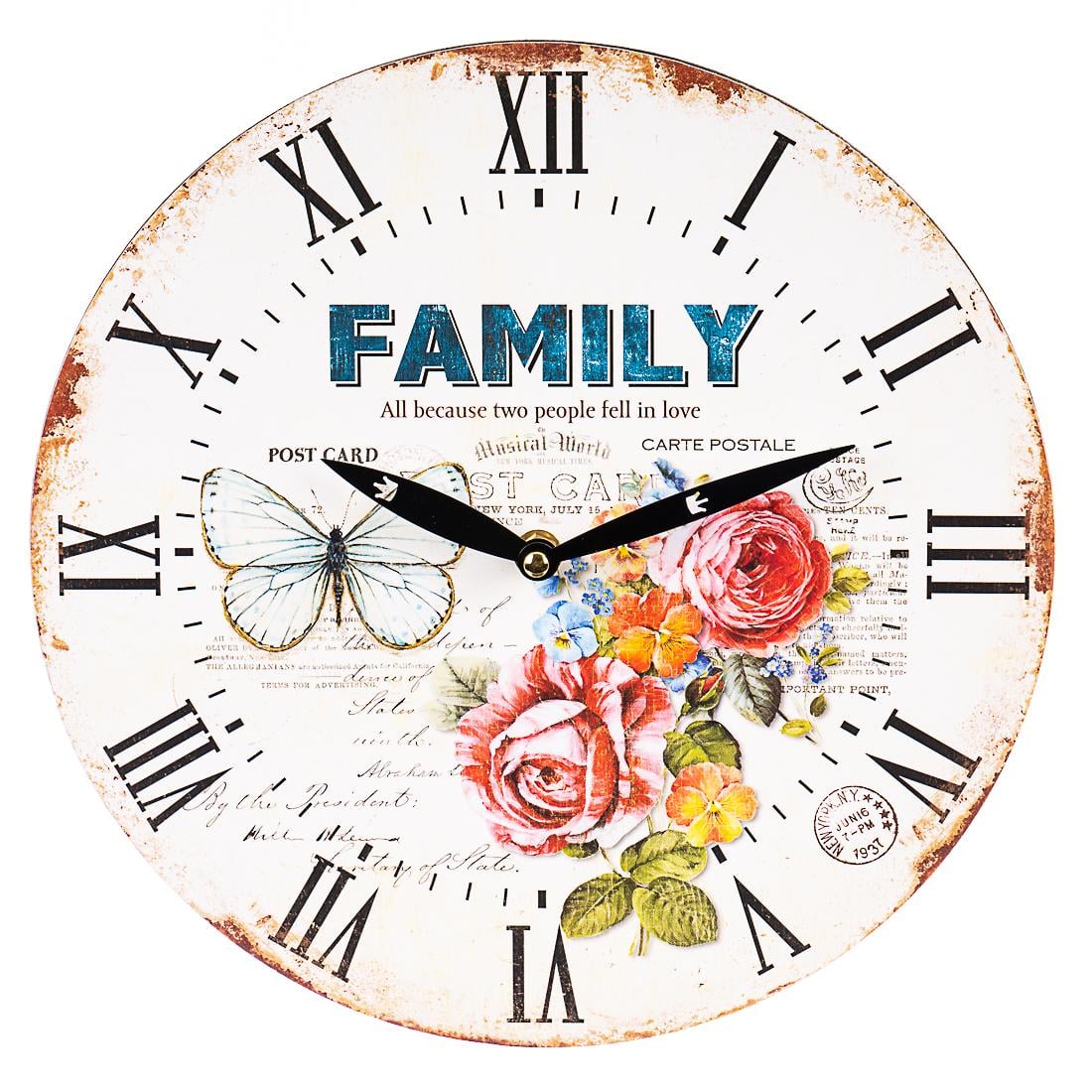 Часы настенные Elisey Романтика 29 см (009AL)