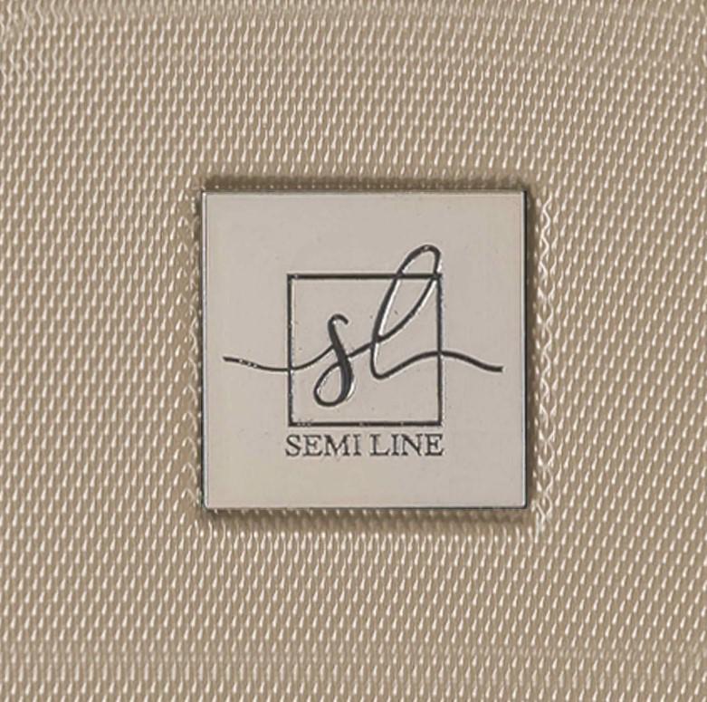 Валіза SEMI LINE T5674-4 28" L Champagne/Black (52975) - фото 2 Валіза SEMI LINE T5674-4 28" L Champagne/Black (52975) - фото 2