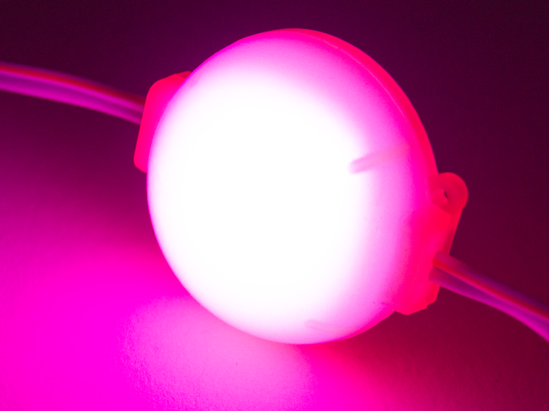 Модуль светодиодный LEDUA СОВ 12V 2W 36x36 мм Розовый (3180) - фото 5