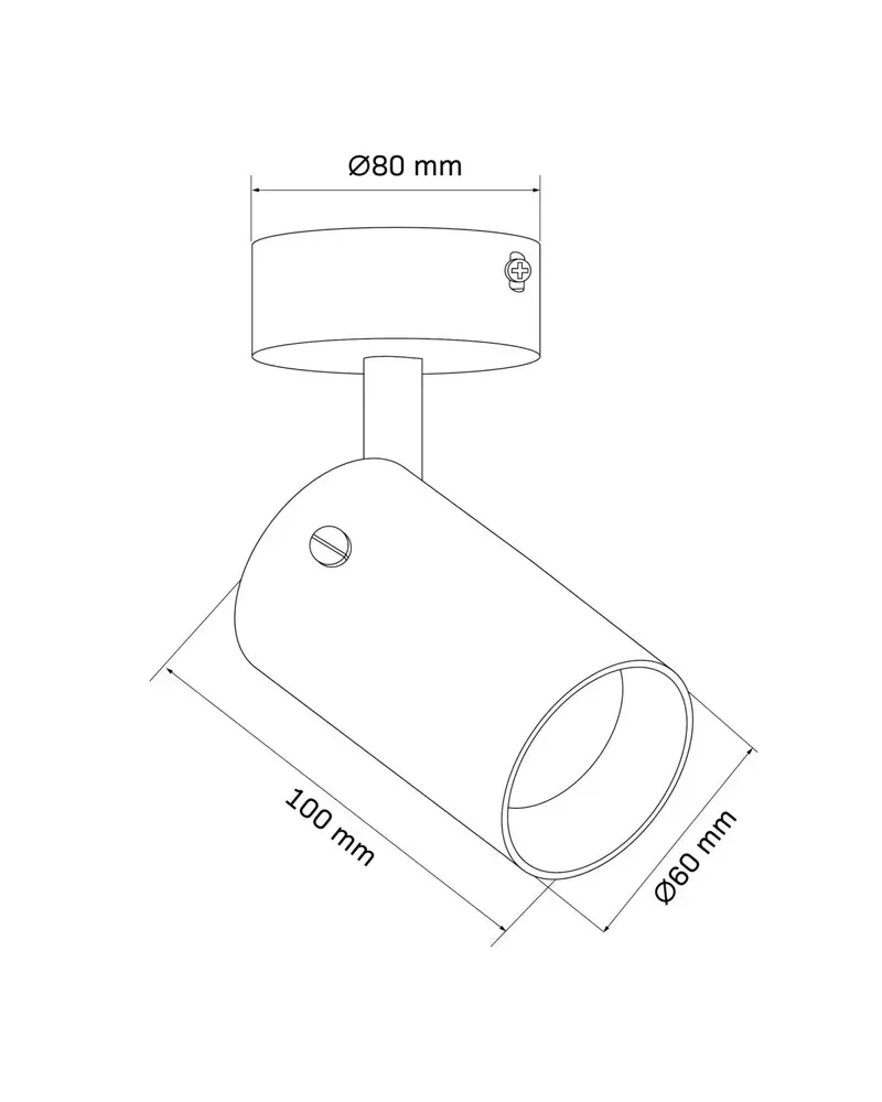 Спот Polux 328304 Smoky - фото 3
