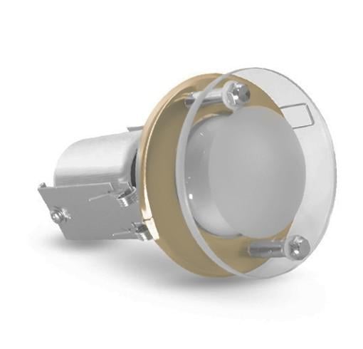 Світильник врізний Brilum R-39SG Античне золото