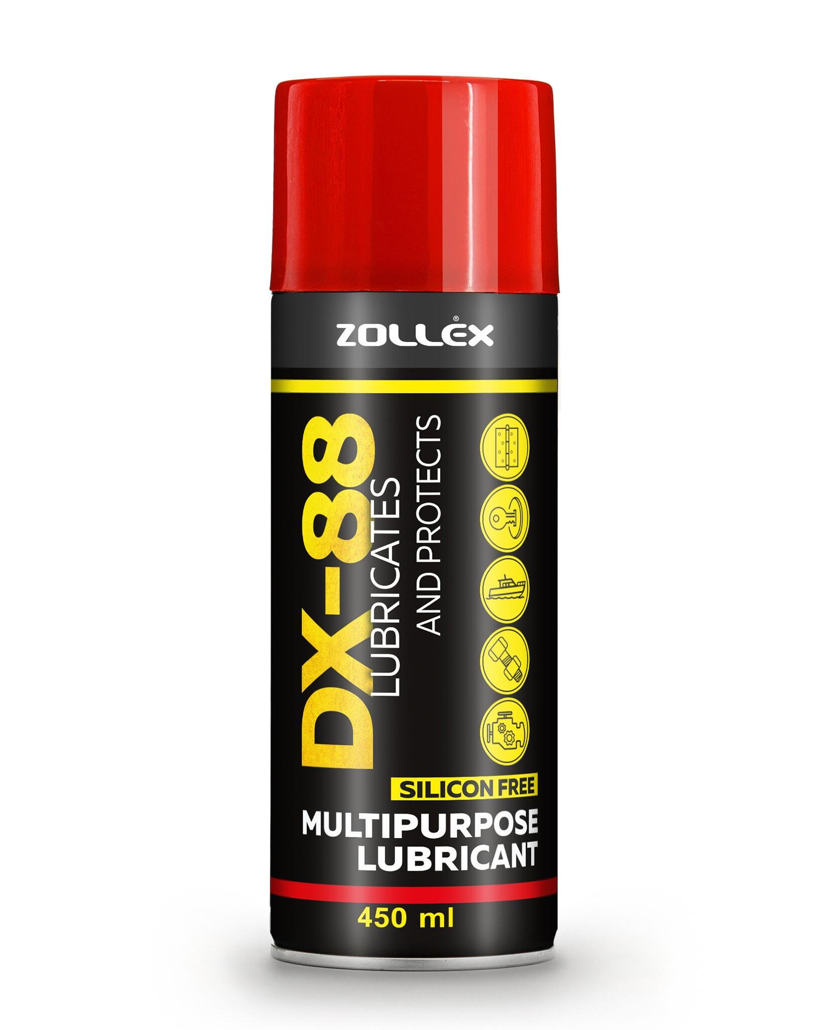 Мастило проникаюче Zollex аерозоль з носиком 450 мл DX-88 (15105) Мастило проникаюче Zollex аерозоль з носиком 450 мл DX-88 (15105)