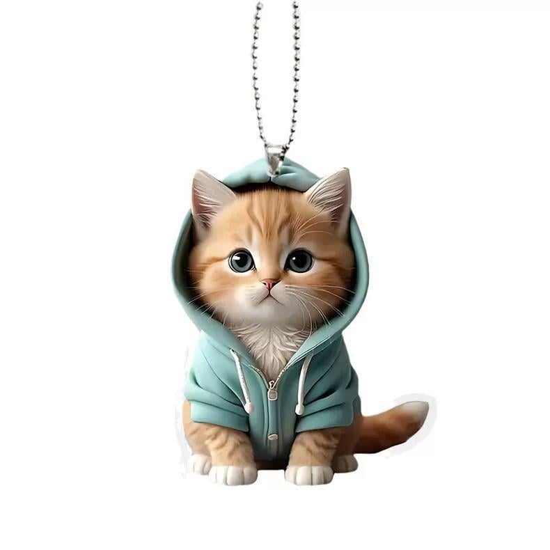 Брелок-подвеска Милый кот для сумки/ключей Бежевый (4627346Mkc) Брелок-подвеска Милый кот для сумки/ключей Бежевый (4627346Mkc)