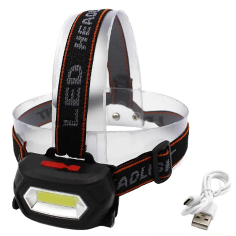 Фонарь налобный Bailong BL-203 USB Charge (7568)