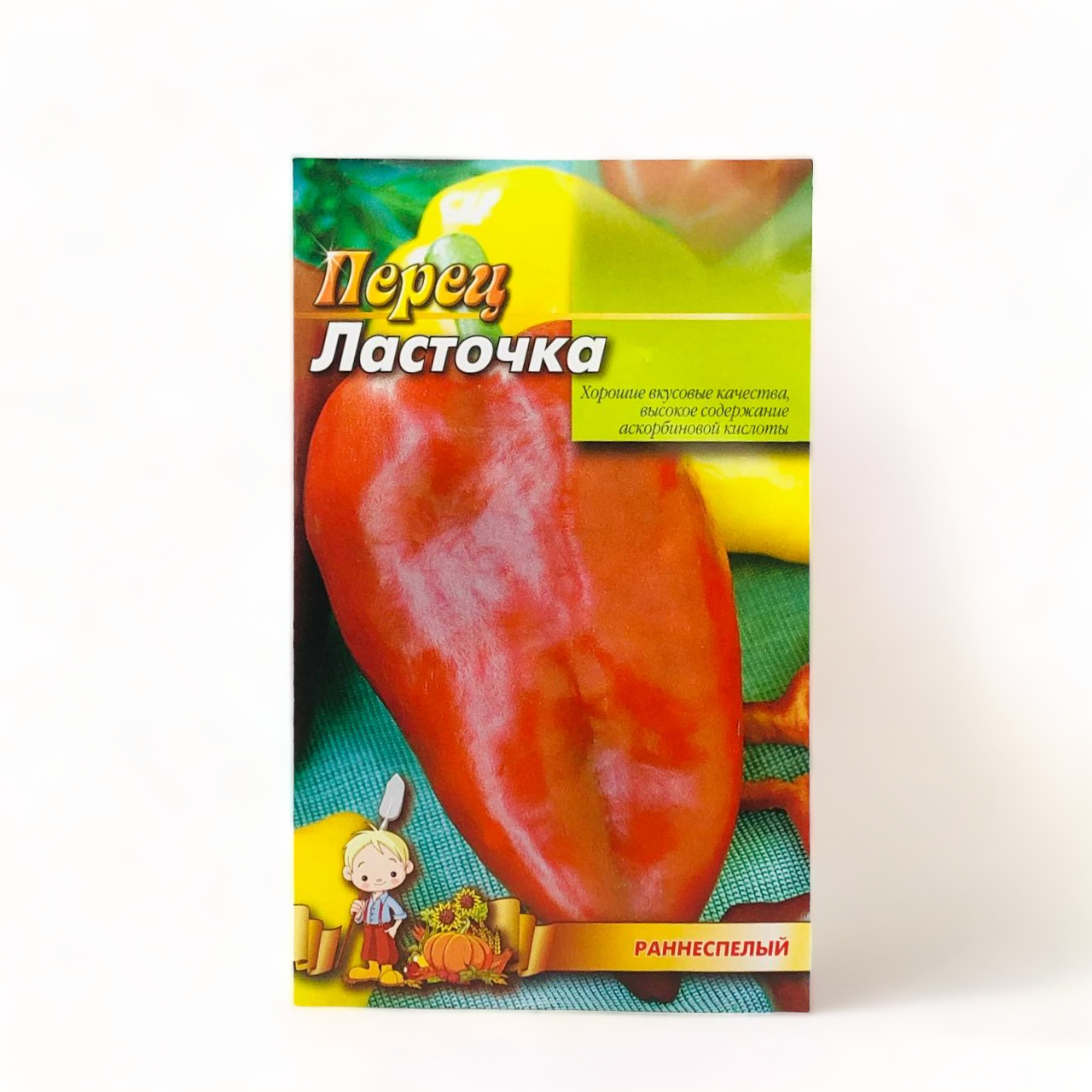 Семена перца Ласточка раннеспелая 2 г (31645) Семена перца Ласточка раннеспелая 2 г (31645)