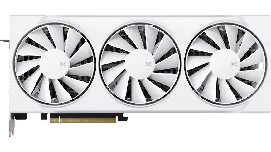 Відеокарта XFX Swift AMD Radeon RX 9070 OC White Triple Fan Gaming Edition (RX-97SWFB3W9) Відеокарта XFX Swift AMD Radeon RX 9070 OC White Triple Fan Gaming Edition (RX-97SWFB3W9)