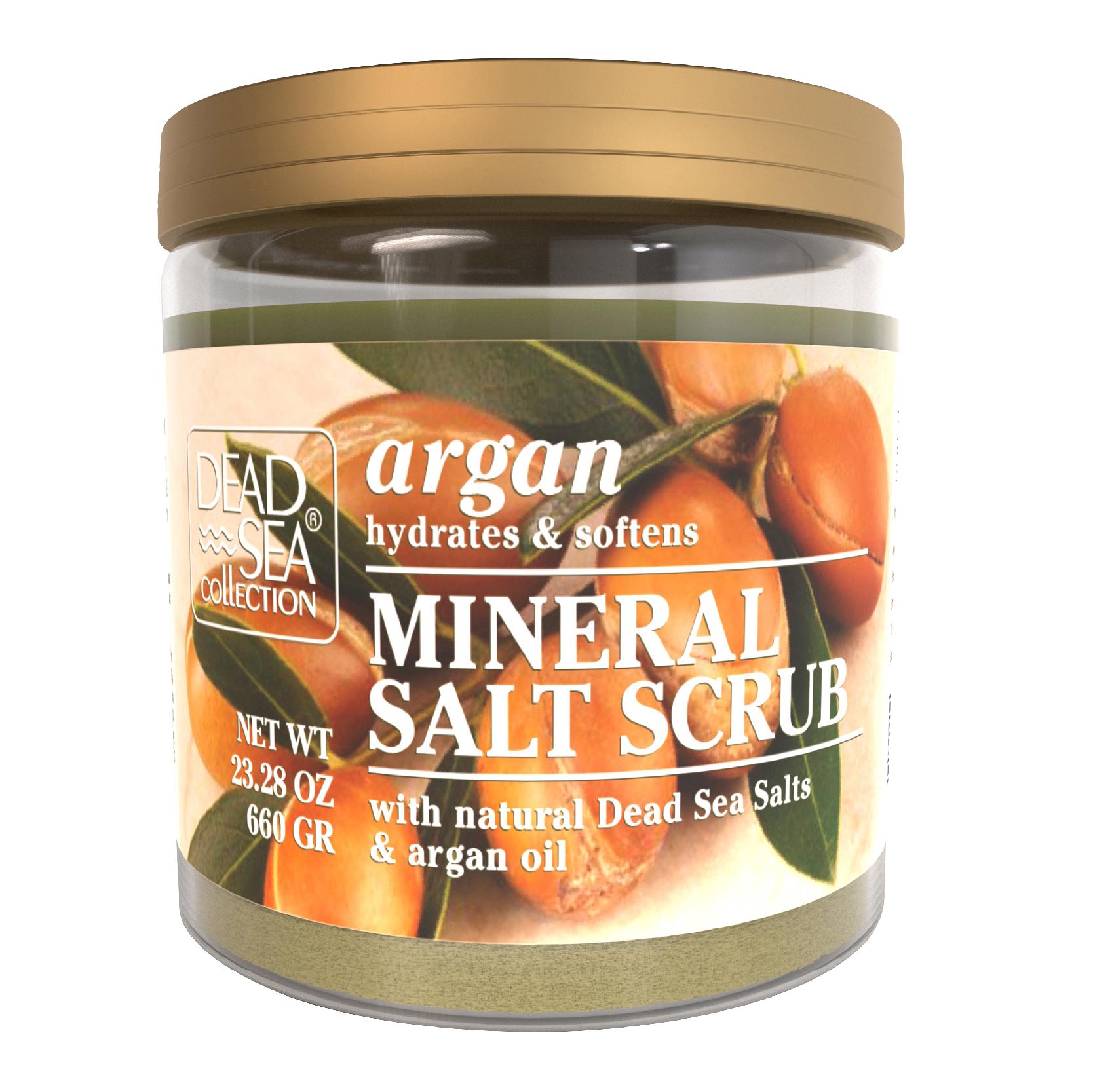 Скраб для тіла Dead Sea Collection з аргановою олією та мінералами Мертвого моря 660 г (25876063)