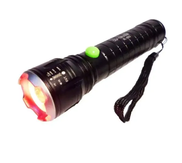 Ліхтар Bailong BL-B23 з червоним світлом акумуляторний 3 режими роботи (ML-04795)