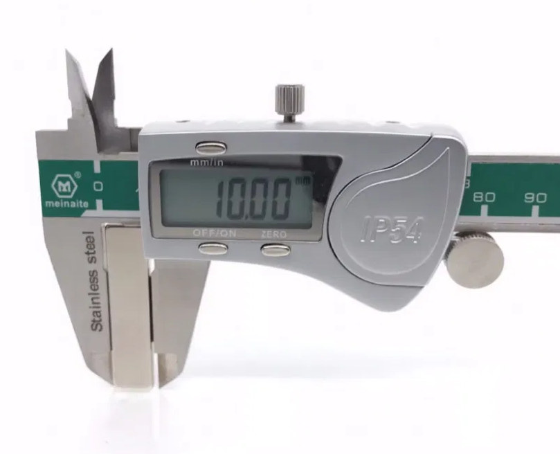 Магніт неодимовий прямокутний 40x10x2 мм N35 - фото 5