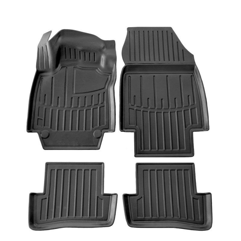 Коврики Stingray 3D Stingray для Renault Captur 2013-2019 гг. полиуретан Черный