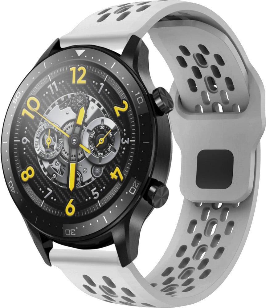 Ремешок силиконовый Liveunic для Realme Watch S Pro Light Grey (41982-4C)