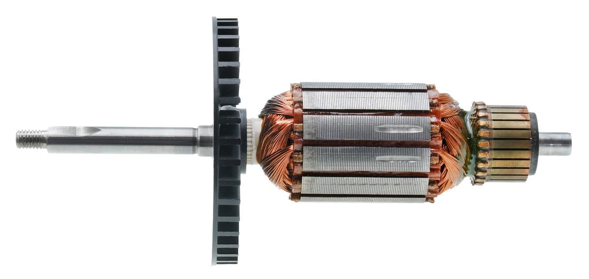 Якорь VJ Parts для вибрационной шлифмашины B PSS 28A/PSS 28AE 160х35 посадка 8 мм М6R код 2604011057 (как2007)