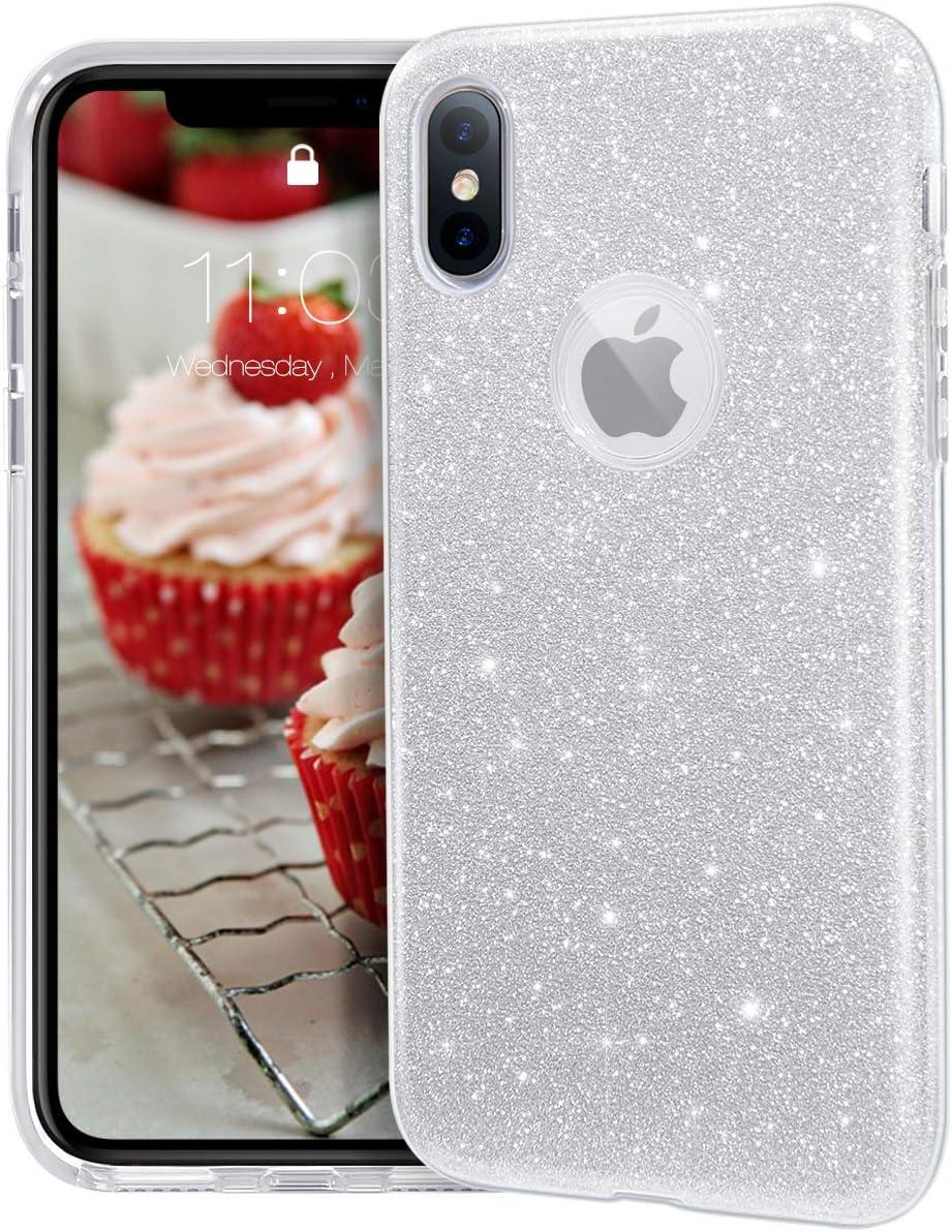 Чехол накладка для мобильного телефона Case for iPhone X Silver