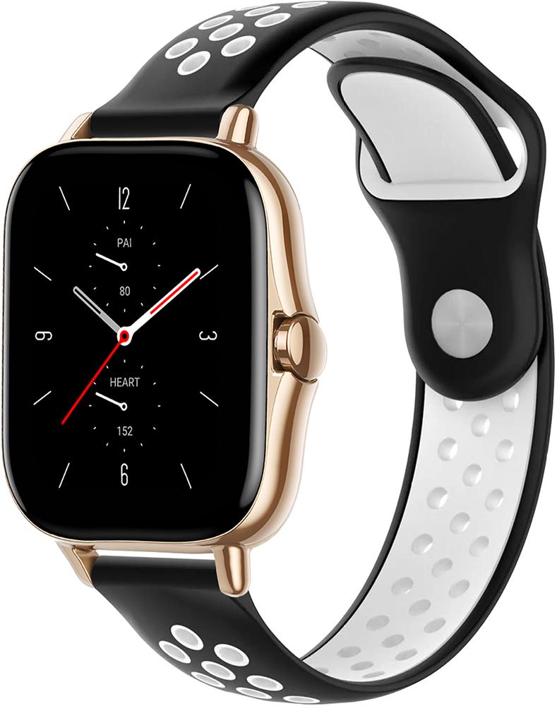 Ремешок Sport для Amazfit GTS 2e Black/White (23040-1E)