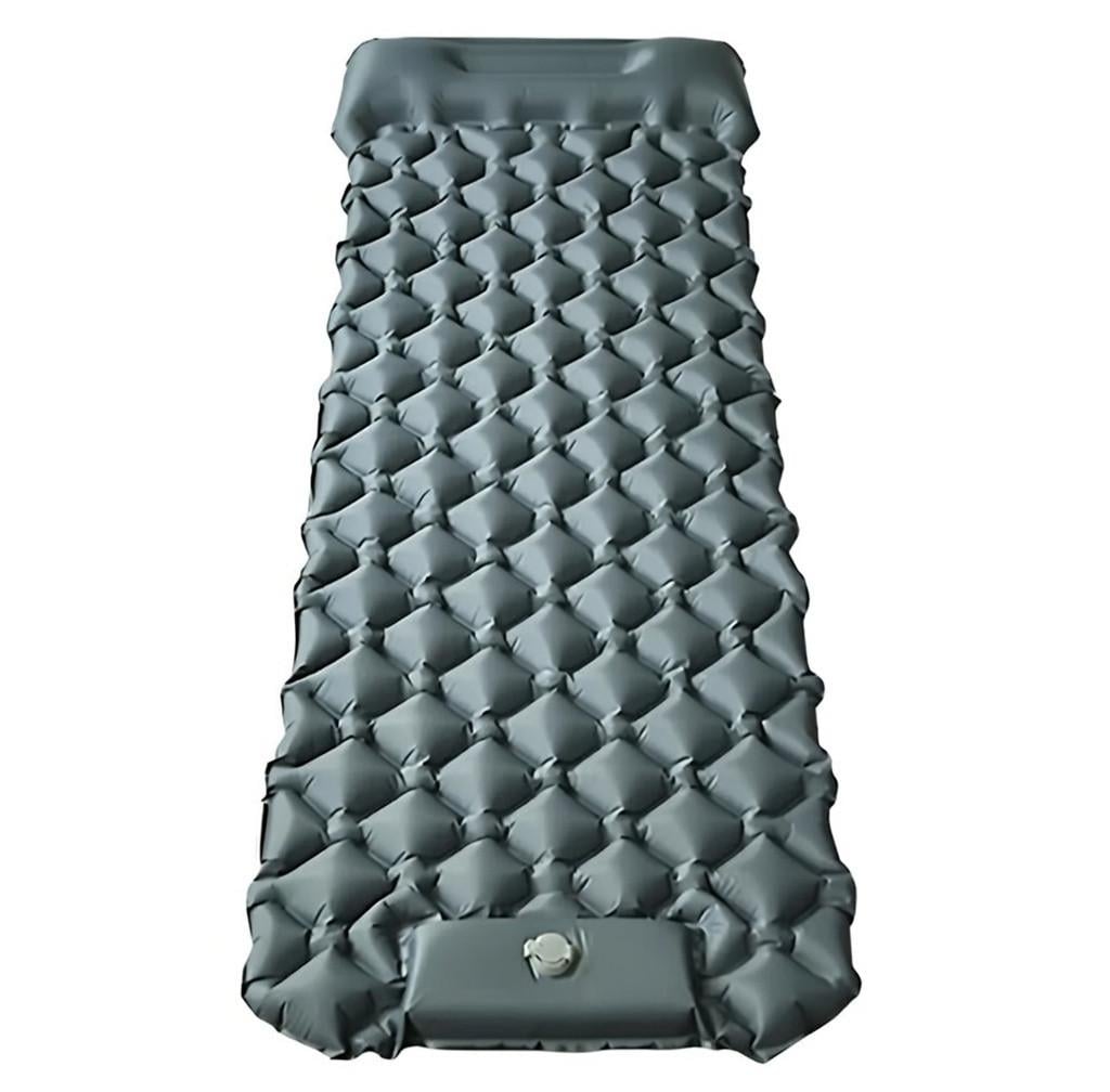 Каремат надувной с насосом для палатки Серый (id_24767)