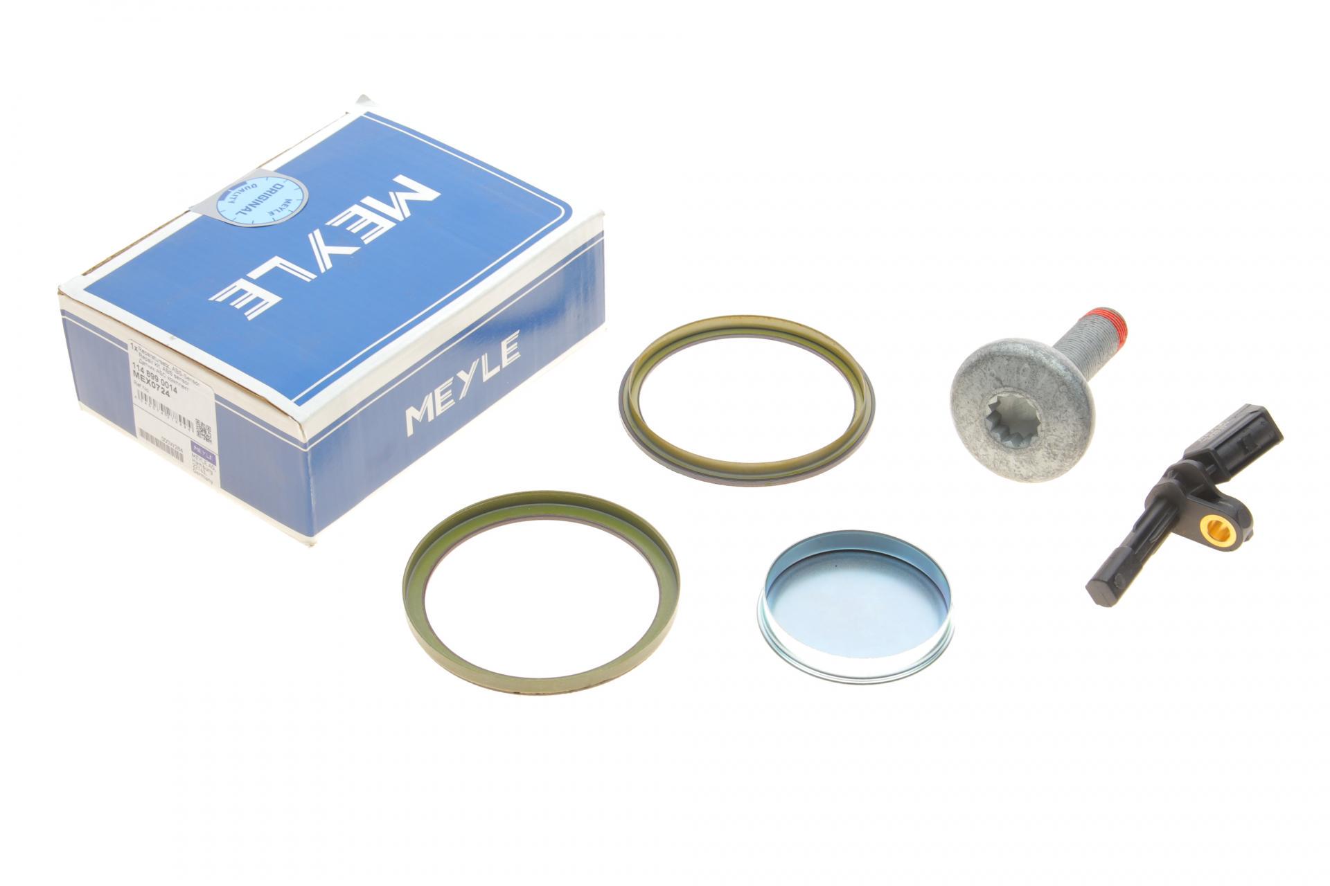 Датчик ABS задний Meyle для Audi A3/Q3/TT/Skoda Octavia/SuperB/VW Golf/Jetta/Passat/Touran 1,2-3,6 03- L (114 899 0014)