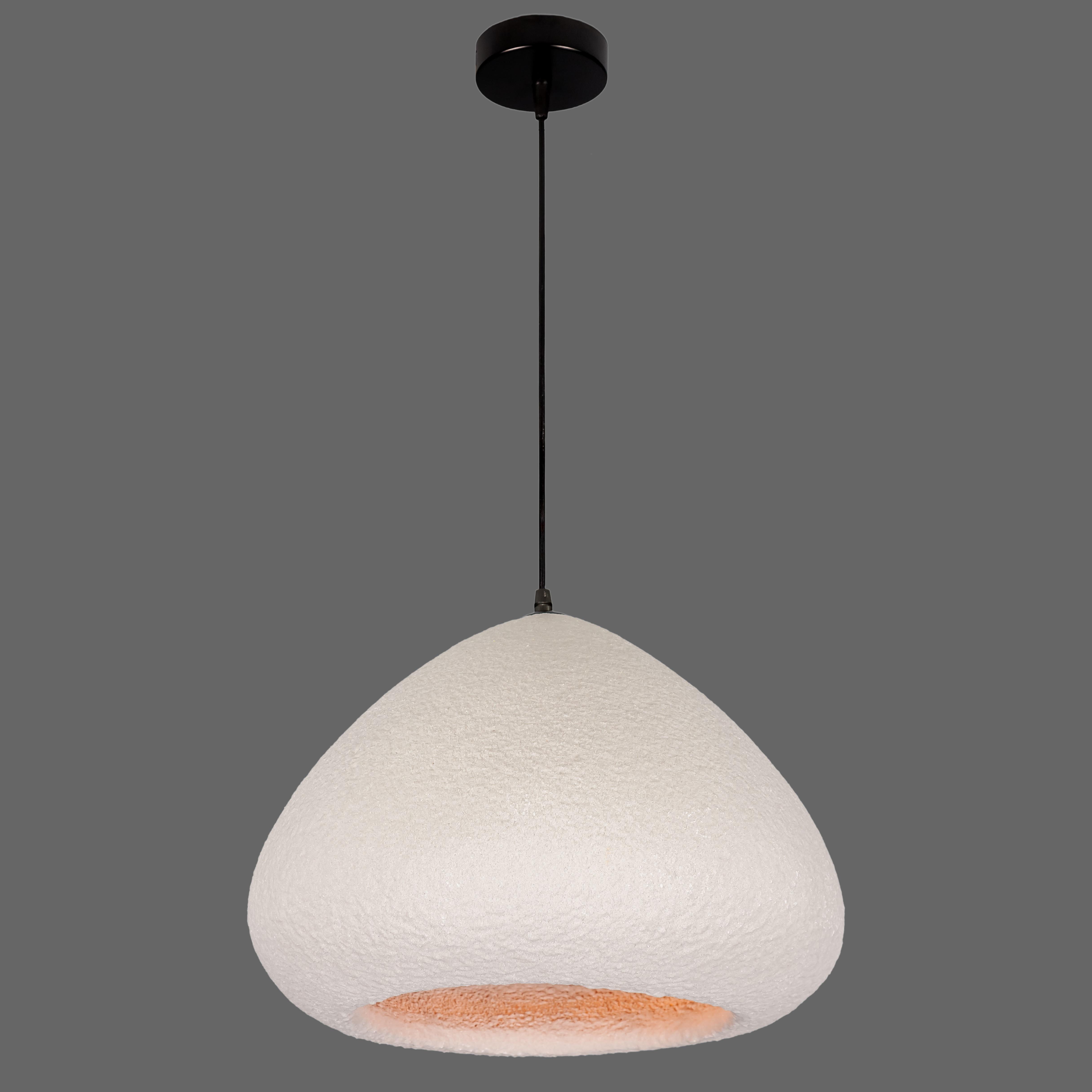Люстра гипсовая Wabi-Sabi 40 см Серый (909-XL3635 (400) GREY)