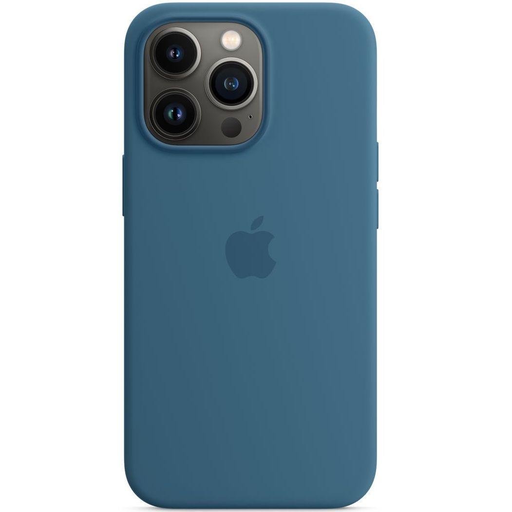 Cиликоновый чехол накладка Silicone Case for iPhone 13 Pro Max, Blue Jay (HC)(A) - фото 1