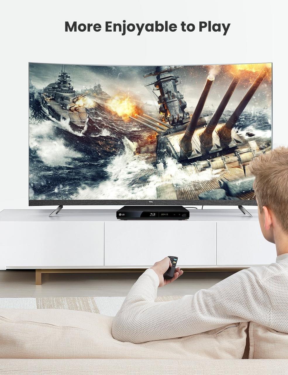 Кабель аудіо Ugreen Toslink оптичний 7 мм 1,5 м Black (AV108) - фото 6