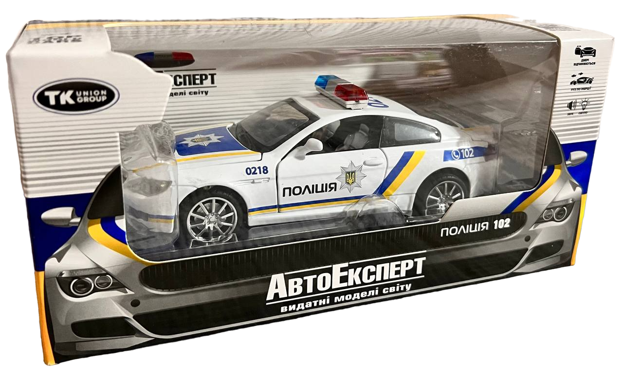 Игрушечный машинка Авто Експерт "Поліція" 1:32 (ТК7777UA) Игрушечный машинка Авто Експерт "Поліція" 1:32 (ТК7777UA)