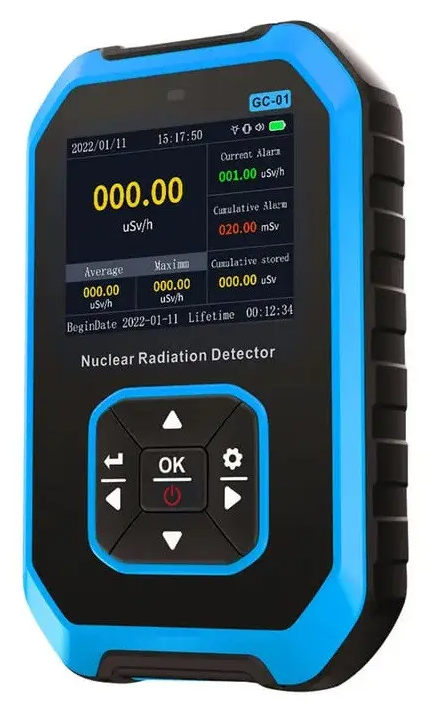 Дозиметр радіації FNIRSI GC-01 з електронним дисплеєм та акумулятором (26971617) - фото 2 Дозиметр радіації FNIRSI GC-01 з електронним дисплеєм та акумулятором (26971617) - фото 2