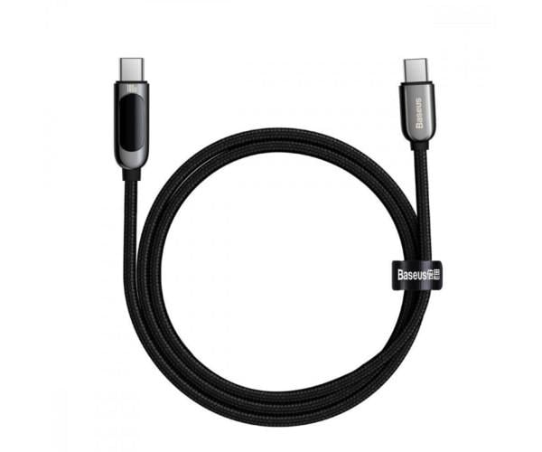 Кабель Data BASEUS Display Type-C to Type-C 100W 2 м Black - фото 6