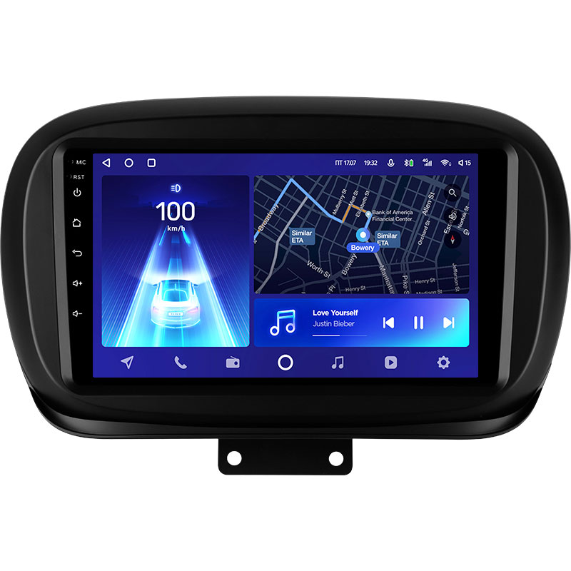 Автомагнитола штатная Teyes CC2 Plus для Fiat 500X 2014-2020 Android CC2-PLUS 6+128G Wi-Fi+4G (1575110677)