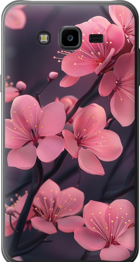 Чехол на Samsung Galaxy J7 Neo J701F Пурпурная сакура (6075u-1402-42517)