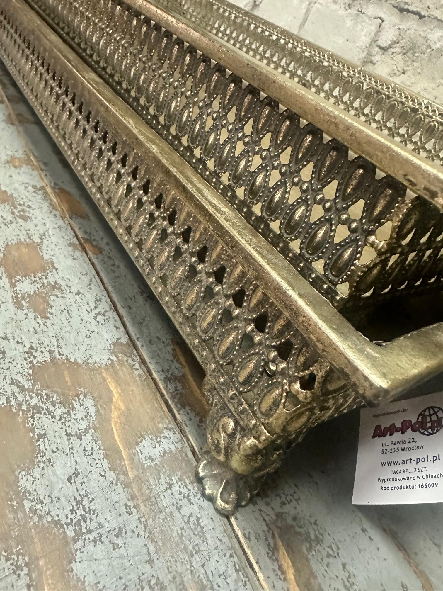 Набір таць декоративних 2 шт. 11x60x20/11x65x25 см (166609) - фото 23