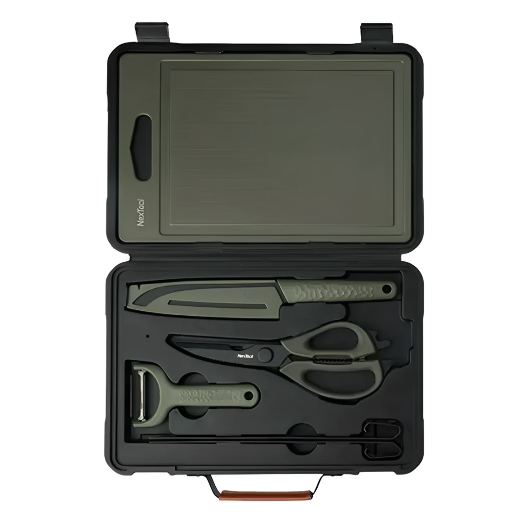 Набор приборов для барбекю NexTool Barbecue Tool Set NE20261 в кейсе (001050) - фото 2 Набор приборов для барбекю NexTool Barbecue Tool Set NE20261 в кейсе (001050) - фото 2