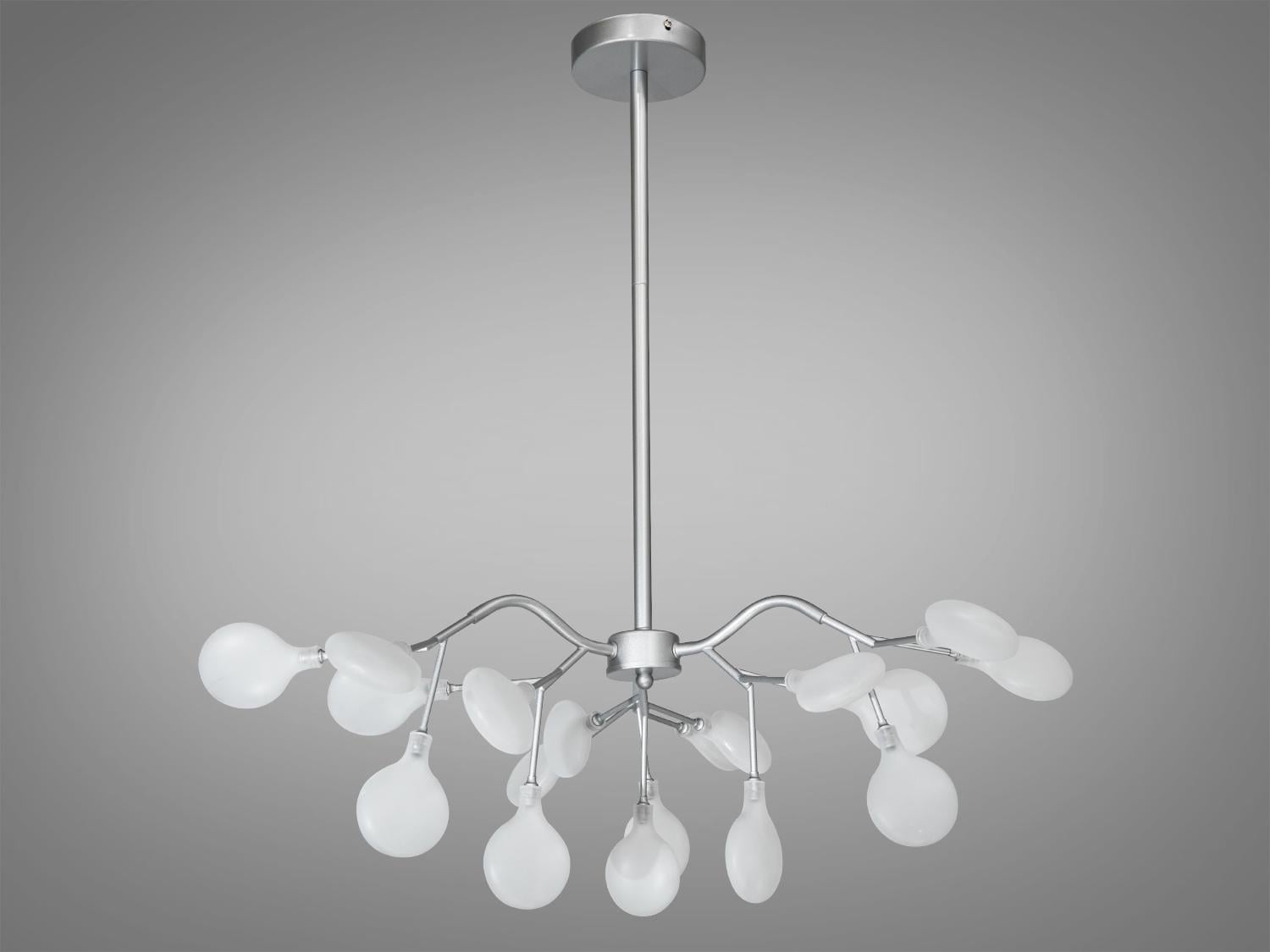 Люстра Светлячок 886-18A SL 18 ламп сатин Хром