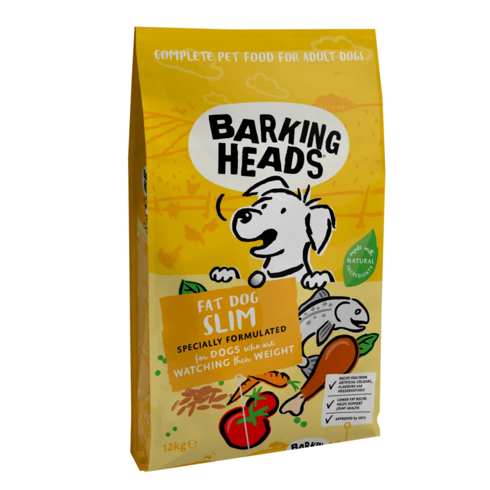 Корм сухой для взрослых собак CHICKEN FAT DOG SLIM LIGHT с курицей 12 кг (24680724)