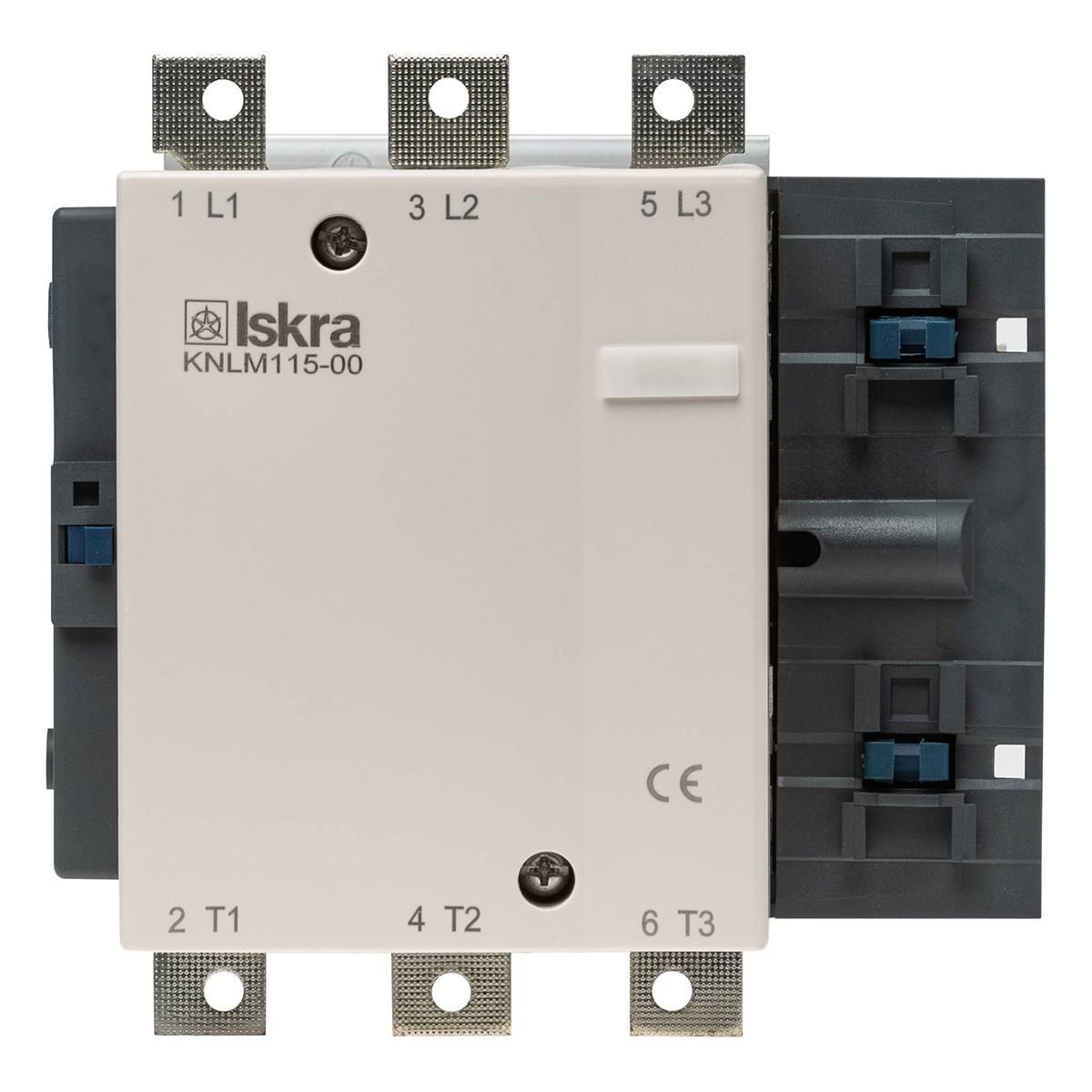 Контактор Iskra KNLM115-00 115 А 220/230 В 50/60 Hz (786030056000) - фото 2