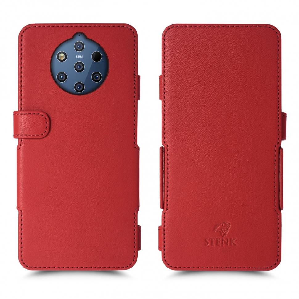 Чехол книжка Stenk Prime для Nokia 9 PureView Красный (63744)