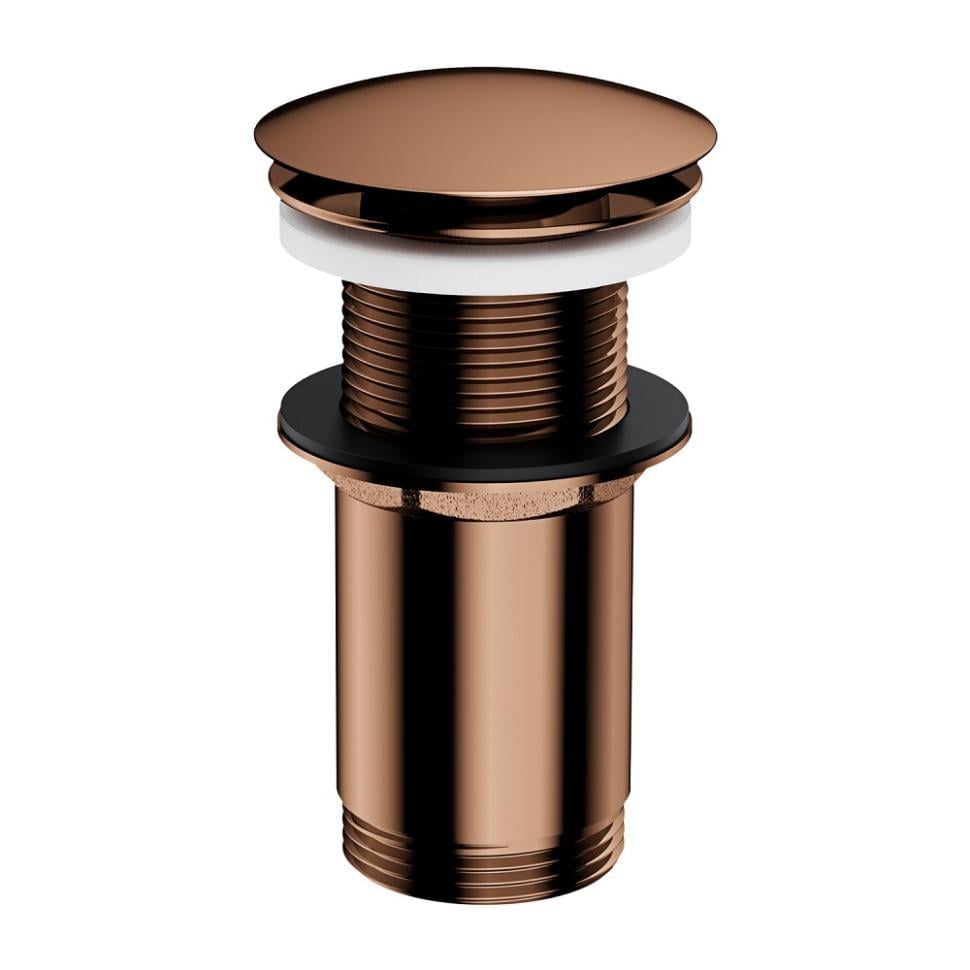 Клапан донный Omnires для раковины 1 1/4" Бронзовый матовый (KRMS-A716CP)