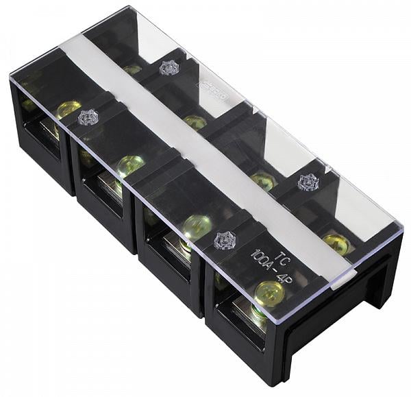 Колодка клемна в корпусі АСКО-Укрем ТС1004 4P 100A 600V (A0130050031)