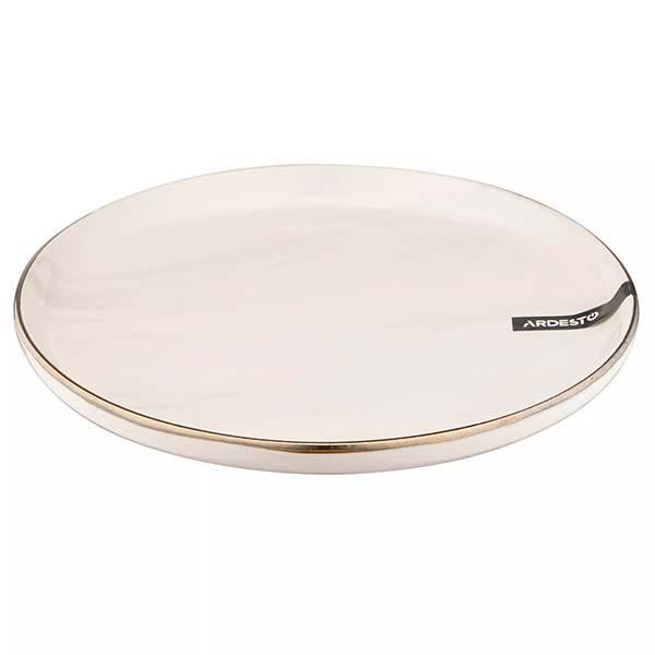 Тарелка десертная Ardesto 19 см Бежевый (ЦБ-00033344) - фото 2