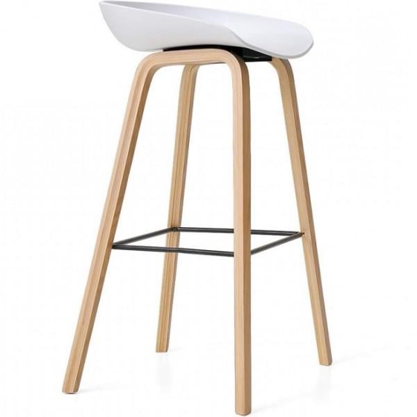 Стул барный высокий Белый Адель (33033629)