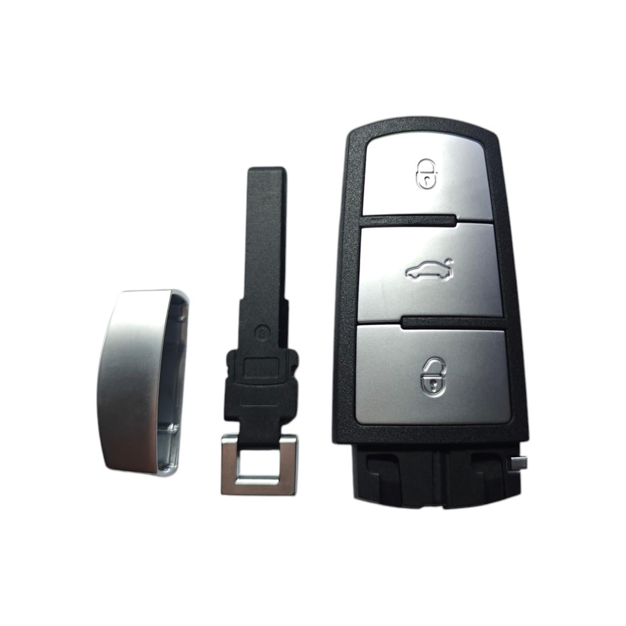 Корпус ключа Volkswagen на 3 кнопки B6/B7/Magotan/CC (2406993955) Корпус ключа Volkswagen на 3 кнопки B6/B7/Magotan/CC (2406993955)