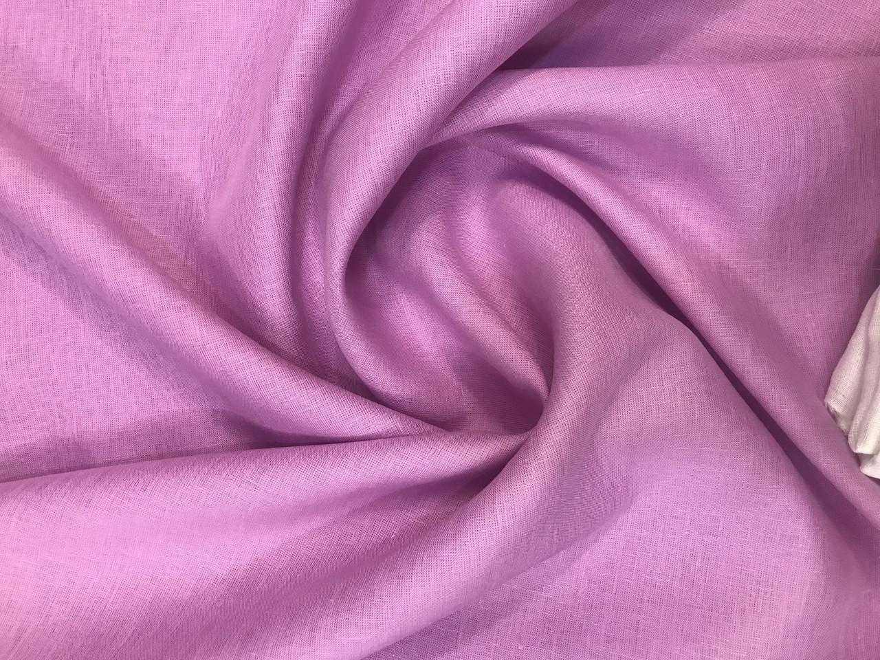 Ткань LINEN PLUS льняная 260 см 520 Розовый Ткань LINEN PLUS льняная 260 см 520 Розовый