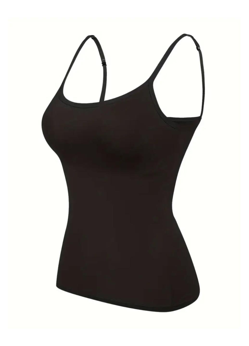 Майка жіноча Comfort з поролоновими вкладишами L Чорний (1519-44-05) - фото 9 Майка жіноча Comfort з поролоновими вкладишами L Чорний (1519-44-05) - фото 9