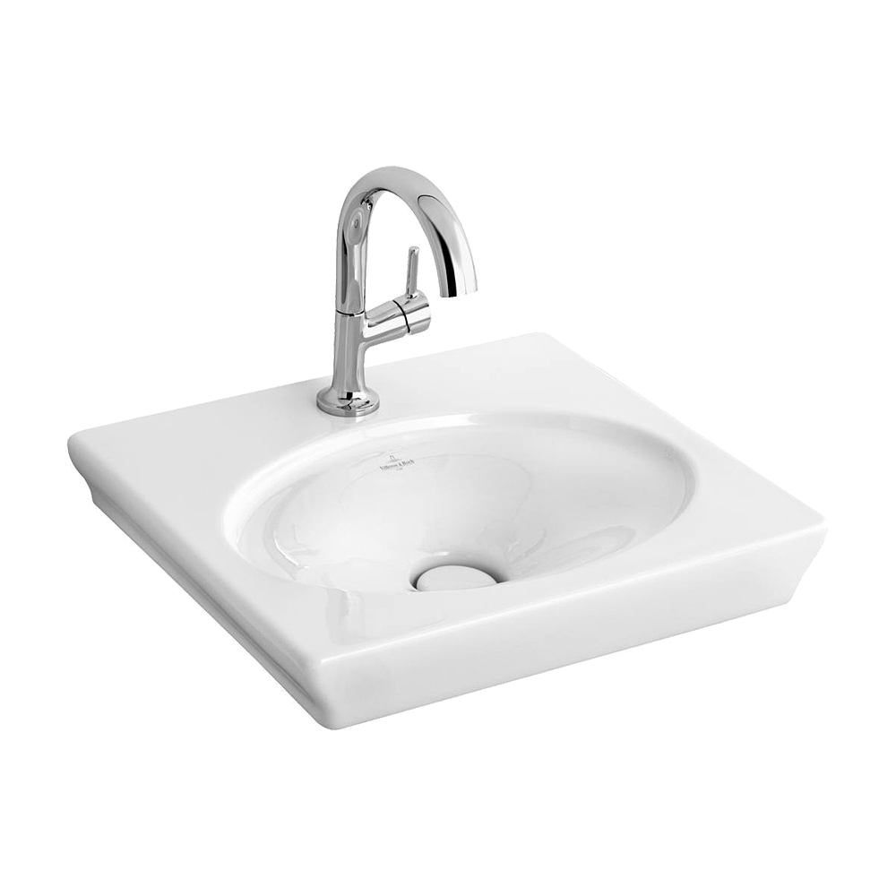 Умывальник подвесной Villeroy&Boch La Belle 52x46 см Белый (732450R1) - фото 1