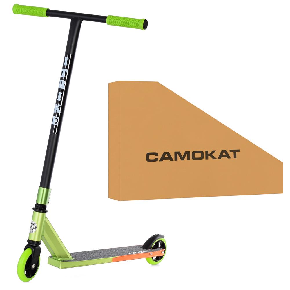 Самокат iTrike SR 2-066-5-GROR Черный/Салатовый - фото 2 Самокат iTrike SR 2-066-5-GROR Черный/Салатовый - фото 2