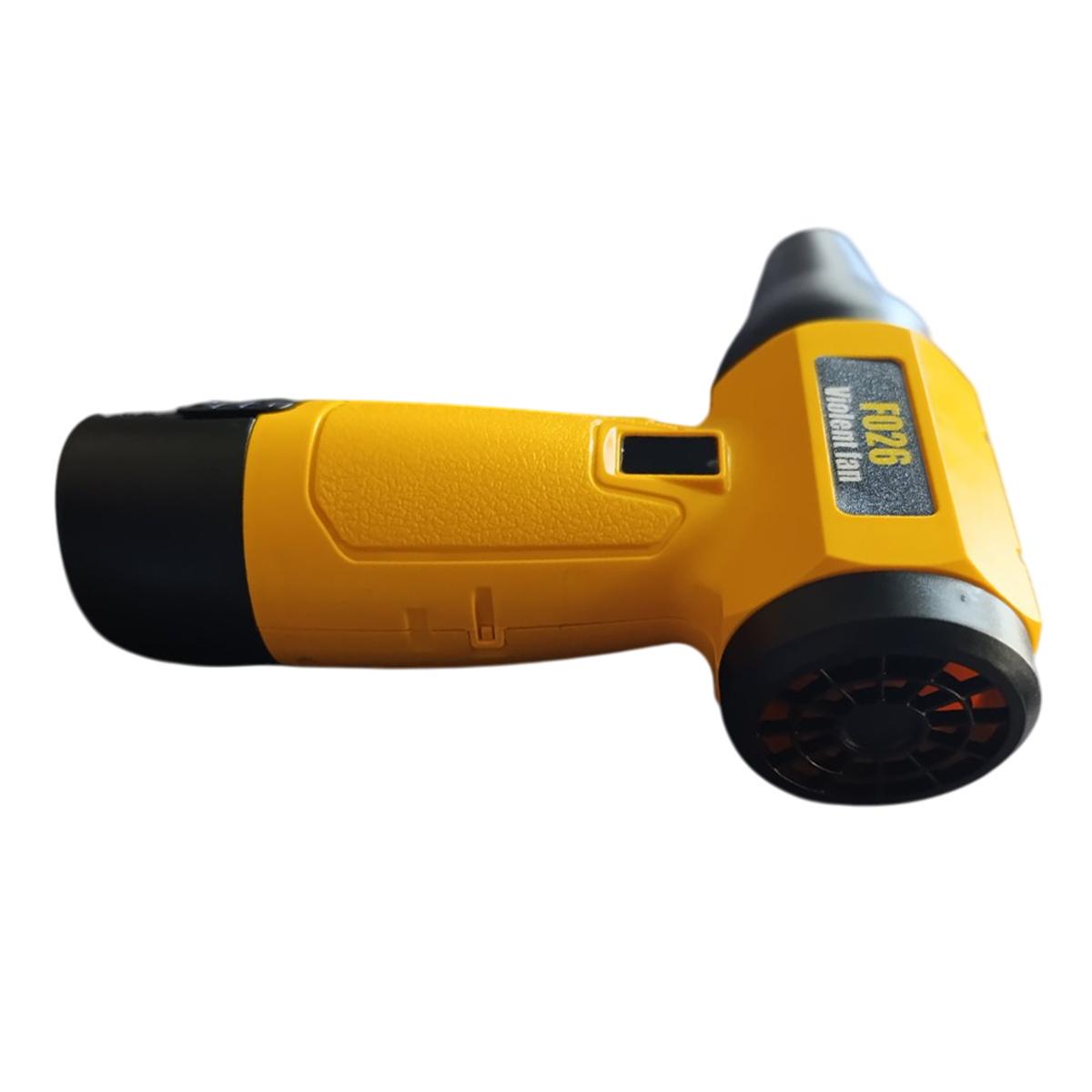 Повітродув Violent Fan F026 5400 mAh DC12V Yellow/Black (110620) - фото 12