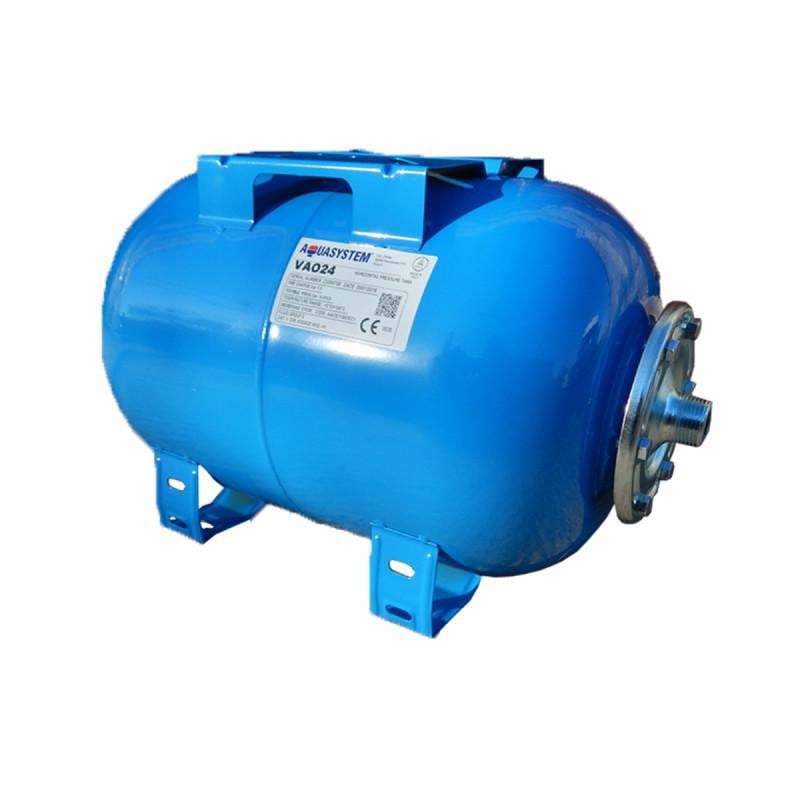 Гідроакумулятор горизонтальний AquaSystem VAO 24 л (17663830) - фото 1 Гідроакумулятор горизонтальний AquaSystem VAO 24 л (17663830) - фото 1