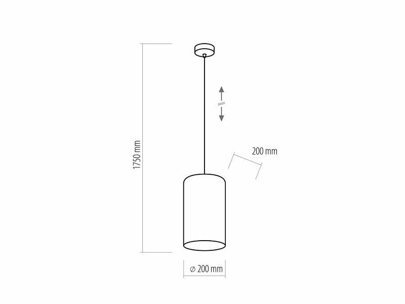 Люстра TK Lighting 6174 TERCINO Blue - фото 3