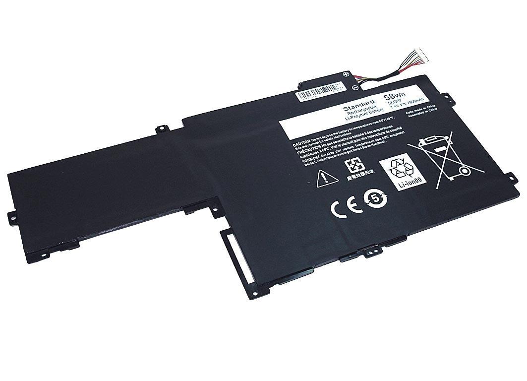 Аккумулятор для ноутбука Dell 5KG27 Inspiron 14-7437 7,4 V 7800 mAh OEM Black (064910)