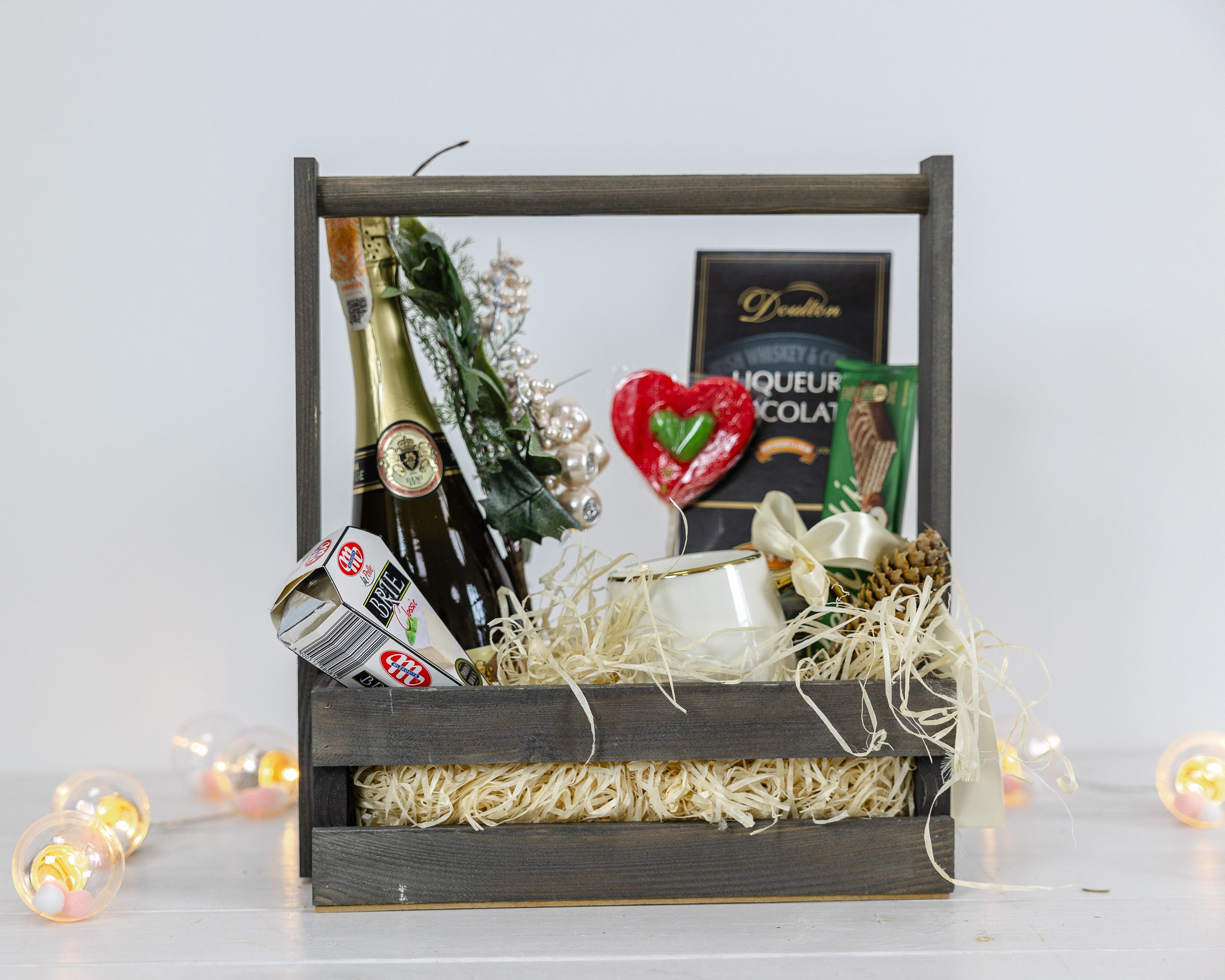 Ящик деревянный для подарков Лагом Темно-серый (0002118) - фото 7 Ящик деревянный для подарков Лагом Темно-серый (0002118) - фото 7