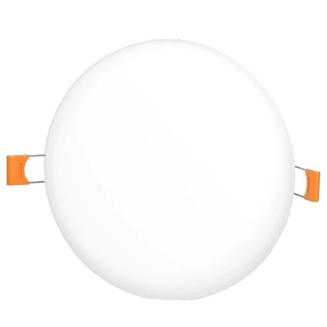 Світильник LED Videx 9W 4100K 220V безрамковий круглий Світильник LED Videx 9W 4100K 220V безрамковий круглий